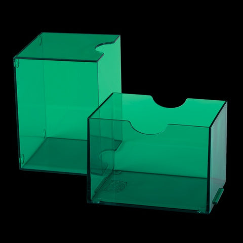 Clear Green - Strongbox Deck Box - Dragon Shield