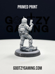 Hunter Securities: Fireteam Beta MCV Pilot #1 - Arsenal Official Miniature - SkullForge Studios