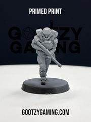 Hunter Securities: Fireteam Beta Sniper #1 - Arsenal Official Miniature - SkullForge Studios