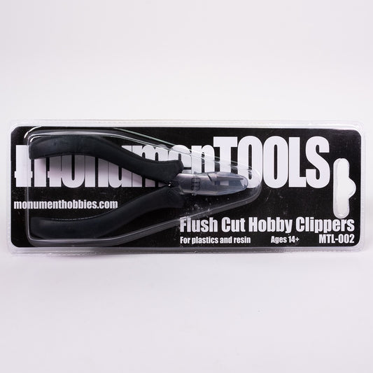 Flush Cut Clippers - Monument Hobbies - Stainless Steel Hobby Tool