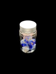 Sky Galaxy - Plastic Standard 7 Dice Set - D&D Dice