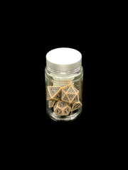 Pixie Sand - Plastic Standard 7 Dice Set - D&D Dice