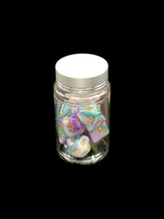 Gothic Swirl Nature - Plastic Standard 7 Dice Set - D&D Dice