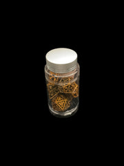 Deadman's Hollow - Hollow Metal 7 Dice Set - D&D Dice