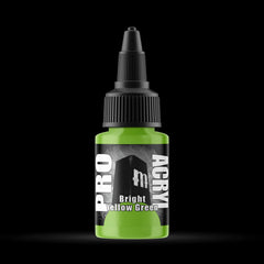 Bright Yellow Green - Premium Matte Acrylic Miniatures Paint - Monument Hobbies - 22 mL Dropper Bottle