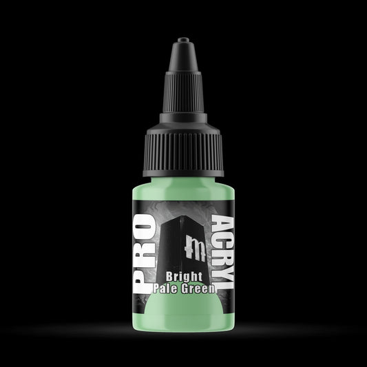 Bright Pale Green - Premium Matte Acrylic Miniatures Paint - Monument Hobbies - 22 mL Dropper Bottle