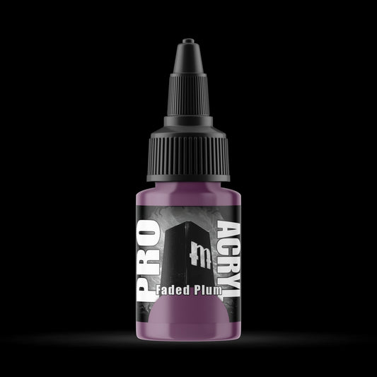 Faded Plum - Premium Matte Acrylic Miniatures Paint - Monument Hobbies - 22 mL Dropper Bottle