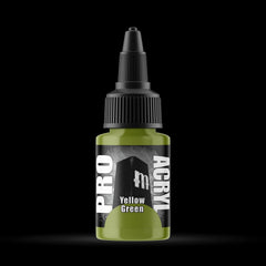 Yellow Green - Premium Matte Acrylic Miniatures Paint - Monument Hobbies - 22 mL Dropper Bottle