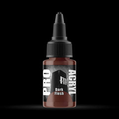 Dark Flesh - Premium Matte Acrylic Miniatures Paint - Monument Hobbies - 22 mL Dropper Bottle