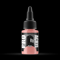 Pink - Premium Matte Acrylic Miniatures Paint - Monument Hobbies - 22 mL Dropper Bottle