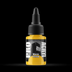 Warm Yellow - Premium Matte Acrylic Miniatures Paint - Monument Hobbies - 22 mL Dropper Bottle