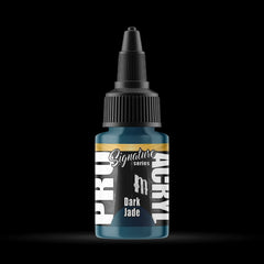 Dark Jade - Premium Matte Acrylic Miniatures Paint - Monument Hobbies - 22 mL Dropper Bottle