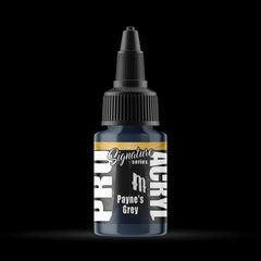 Payne's Grey - Premium Matte Acrylic Miniatures Paint - Monument Hobbies - 22 mL Dropper Bottle