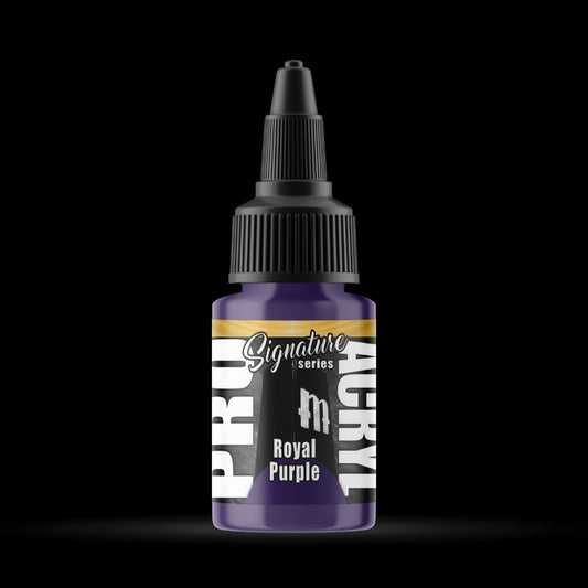 Royal Purple - Premium Matte Acrylic Miniatures Paint - Monument Hobbies - 22 mL Dropper Bottle