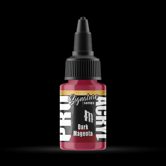 Dark Magenta - Premium Matte Acrylic Miniatures Paint - Monument Hobbies - 22 mL Dropper Bottle