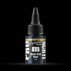 Dark Sea Ben - Premium Satin Acrylic Miniatures Paint - Monument Hobbies - 22 mL Dropper Bottle