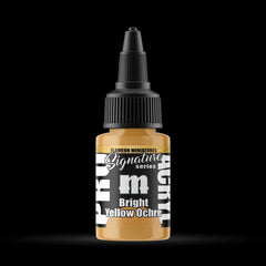 Bright Yellow Ochre - Premium Matte Acrylic Miniatures Paint - Monument Hobbies - 22 mL Dropper Bottle