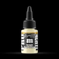 Bright Pale Yellow - Premium Matte Acrylic Miniatures Paint - Monument Hobbies - 22 mL Dropper Bottle