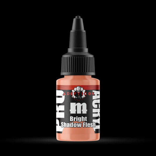 Bright Shadow Flesh - Premium Matte Acrylic Miniatures Paint - Monument Hobbies - 22 mL Dropper Bottle