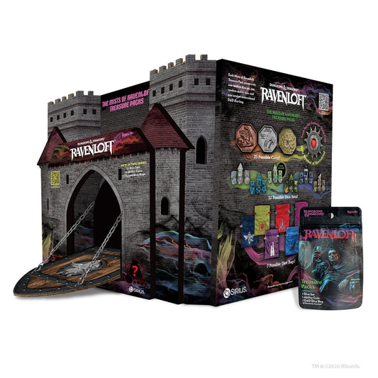 Dungeons and Dragons: Mists of Ravenloft Treasure Pack Dice Set