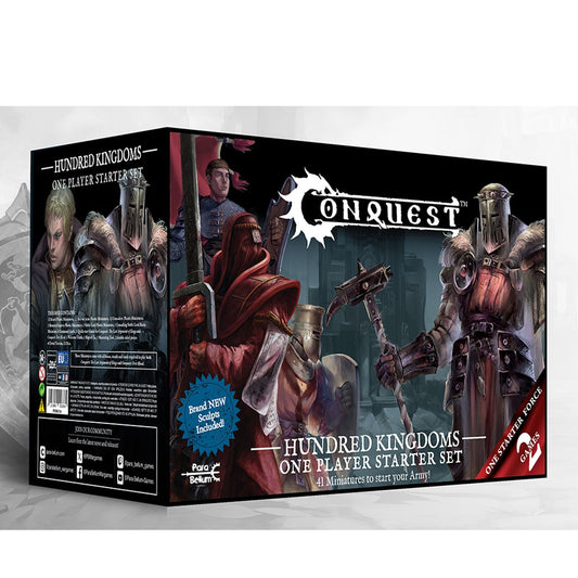 Conquest- Hundred Kingdoms: Supercharged One Player Starter Set