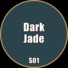 Dark Jade - Premium Matte Acrylic Miniatures Paint - Monument Hobbies - 22 mL Dropper Bottle