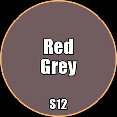 Red Grey - Premium Matte Acrylic Miniatures Paint - Monument Hobbies - 22 mL Dropper Bottle