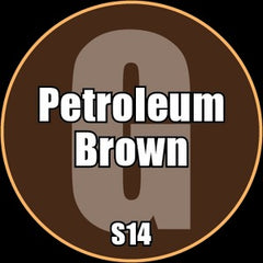 Petroleum Brown - Premium Gloss Acrylic Miniatures Paint - Monument Hobbies - 22 mL Dropper Bottle