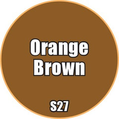 Orange Brown - Premium Matte Acrylic Miniatures Paint - Monument Hobbies - 22 mL Dropper Bottle