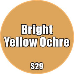 Bright Yellow Ochre - Premium Matte Acrylic Miniatures Paint - Monument Hobbies - 22 mL Dropper Bottle