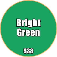 Bright Green - Premium Matte Acrylic Miniatures Paint - Monument Hobbies - 22 mL Dropper Bottle