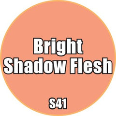 Bright Shadow Flesh - Premium Matte Acrylic Miniatures Paint - Monument Hobbies - 22 mL Dropper Bottle