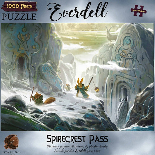 Everdell: Spirecrest Pass 1000 Piece Puzzle