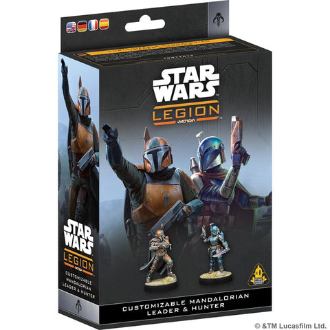Star Wars: Legion- Customizable Mandalorian Leader and Hunter