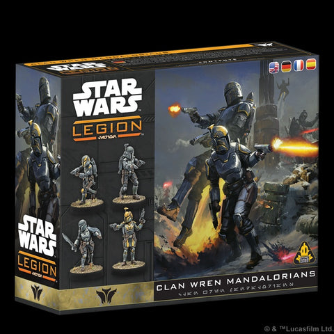 Star Wars: Legion- Clan Wren Mandalorians