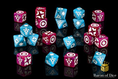 Alien Icon Galactic Skirmish - Hand Crafted Resin Shatterpoint 20 Dice Set