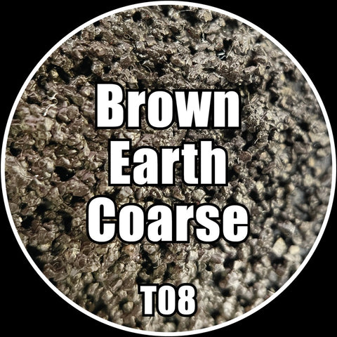 Brown Earth (Coarse) - Basing Texture Paste - Monument Hobbies - 120 mL Tube