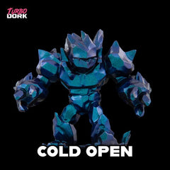 Cold Open - Blue-Green Metallic Colorshift Paint - TurboDork - 20 mL Dropper Bottle