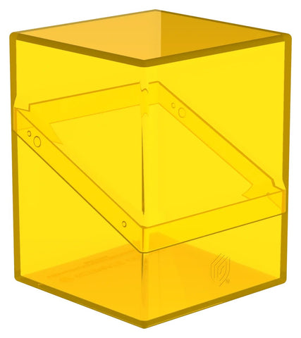 Amber - Boulder 100+ Clear Deck Box