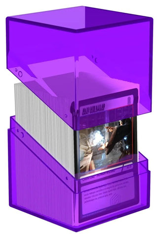 Amethyst - Boulder 100+ Clear Deck Box