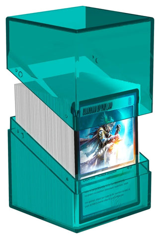 Malachite - Boulder 100+ Clear Deck Box