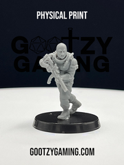 Arsenal Freelancers: Vulcan Trooper #2 - Arsenal Official Miniature - Skull Forge Studios