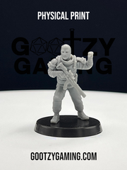 Arsenal Freelancers: Vulcan Trooper #3 - Arsenal Official Miniature - Skull Forge Studios