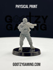 Arsenal Freelancers: Vulcan Trooper #4 - Arsenal Official Miniature - Skull Forge Studios