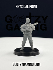 Arsenal Freelancers: Vulcan Trooper #5 - Arsenal Official Miniature - Skull Forge Studios