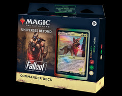 Magic the Gathering (MTG) Universes Beyond: Fallout- Scrappy Survivors Commander Deck