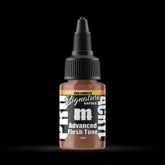 Advanced Flesh Tone - Premium Satin Acrylic Miniatures Paint - Monument Hobbies - 22 mL Dropper Bottle - Gootzy Gaming