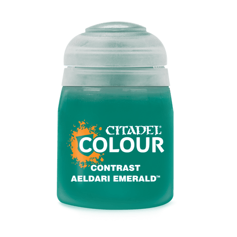 Aeldari Emerald - Contrast Acrylic Miniatures Paint - Citadel Colour - 18 mL - Gootzy Gaming