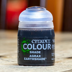 Agrax Earthshade - Shade Matte Acrylic Miniatures Paint - Citadel Colour - 18 mL - Gootzy Gaming