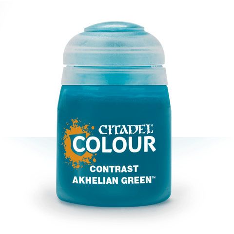 Akhelian Green - Contrast Acrylic Miniatures Paint - Citadel Colour - 18 mL - Gootzy Gaming